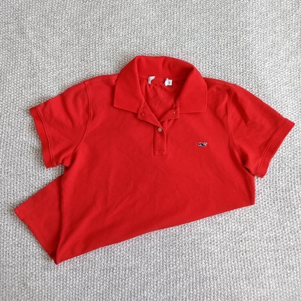 Red Vineyard Vines Polo S 🚩🚩